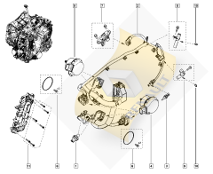 OTOMATİK VİTES KABLOSU MEGAN IV - 349739430R