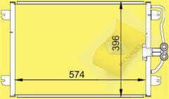 KLİMA KONDENSERİ MGN I (96-03) 1.4-1.6-2.0-1.9D (545x391x16)7700425843-7700432392-7702258286-