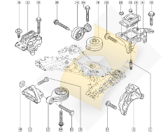 ARKA MOTOR TAKOZU MGN II -KNG III 09=>-SCENIC -8200355673
