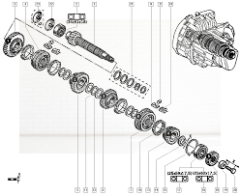 2.VİTES DİŞLİSİ RENAULT 21 & 9 & 11 & 5 SUPER & CLIO - JB2