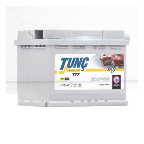 Tunç akü 12v 75 ah Tam Bakımsız Akü
